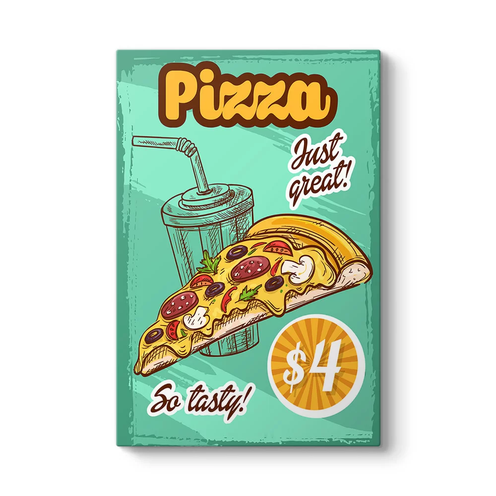 Pizza Dilimi Tablosu - Model 2